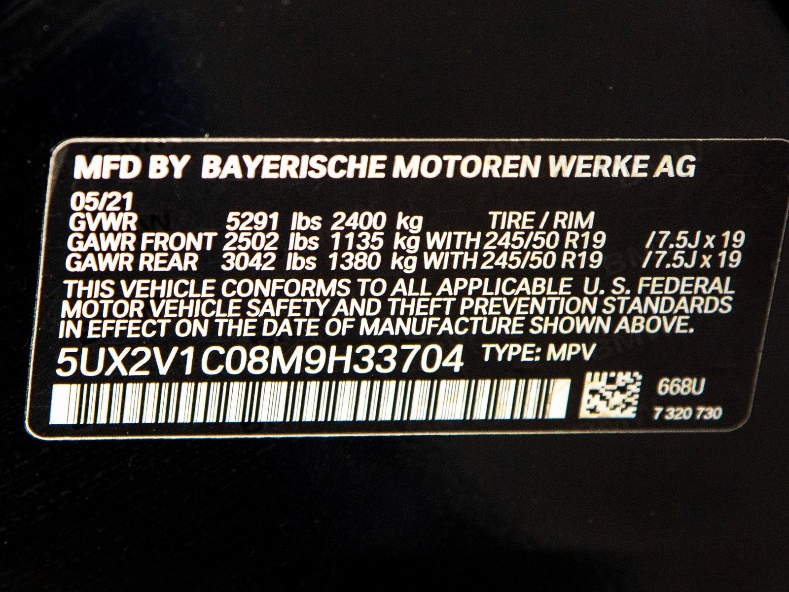 2021 BMW X4 xDrive xDrive30i